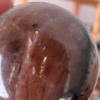 Chiastolite Sphere | Andalusite Crystal Sphere