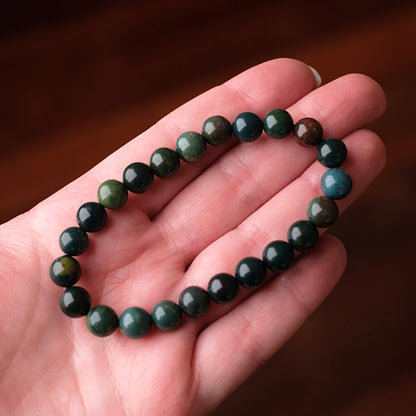 Bloodstone Bracelet | Heliotrope Crystal Bracelet