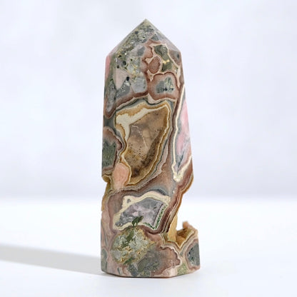 Rhodochrosite Tower | Brown Rhodochrosite Crystal Point