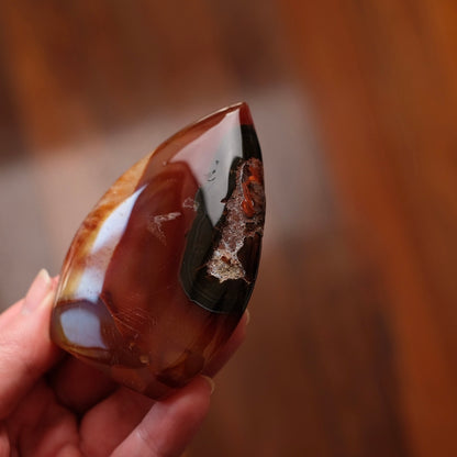 Carnelian Freeform | Carnelian Crystal Flame