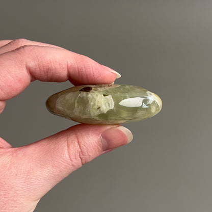 Prehnite Palm | Prehnite Crystal Palm