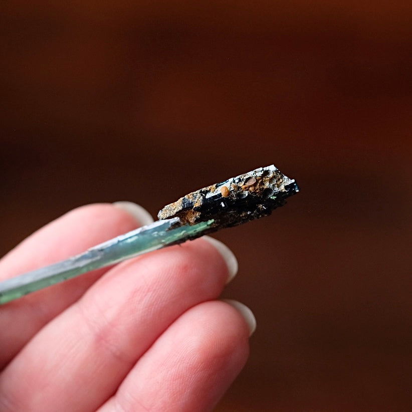 Vivianite Crystal Specimen | Natural Raw Crystal