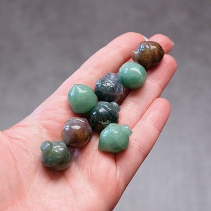 Mini Crystal Acorn Carving | Cute Crystal Carvings