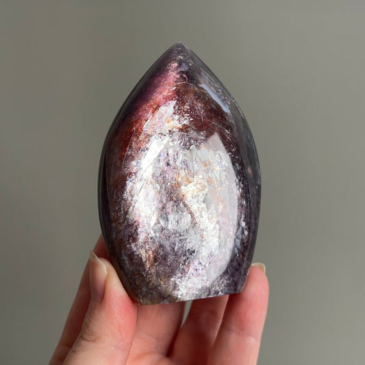 Gem Lepidolite Freeform | Polished Crystal Freeform