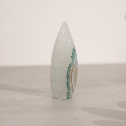 Quartz & Agate Freeform | Chlorite Quartz Crystal Flame