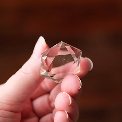 Smokey Quartz Hexagon | Crystal Jewel | Star of David