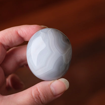 Banded Agate Palm | Agate Crystal Palm Stone