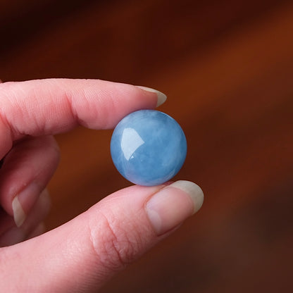 Blue Aquamarine Sphere | Aquamarine Crystal Sphere