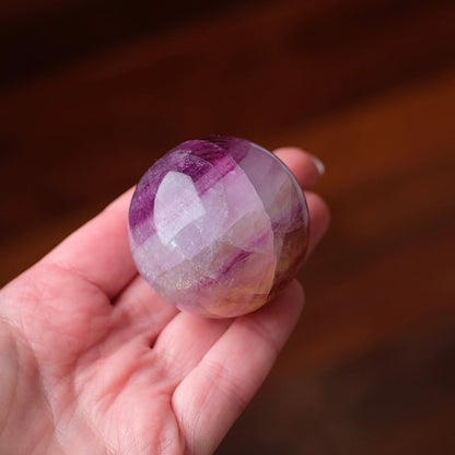 Rainbow Fluorite Sphere | Fluorite Crystal Sphere