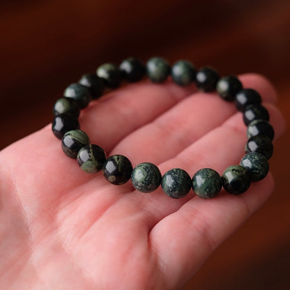 Kambaba Jasper Bracelet | Stromatolite Crystal Bracelet
