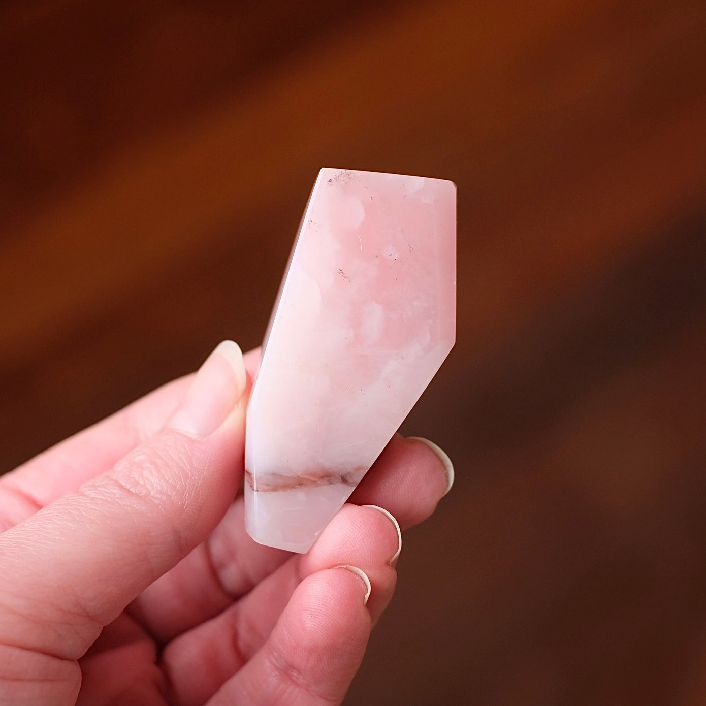 Rare Guava Quartz Freeform | Pink Quartz Crystal Freeform