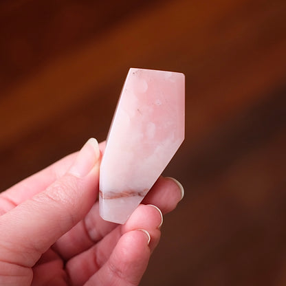 Rare Guava Quartz Freeform | Pink Quartz Crystal Freeform