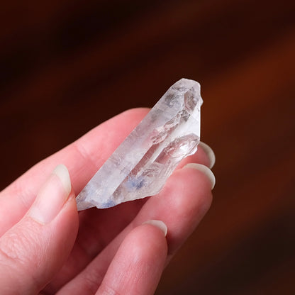 Dumortierite in Quartz Specimen | Quartz Crystal Point