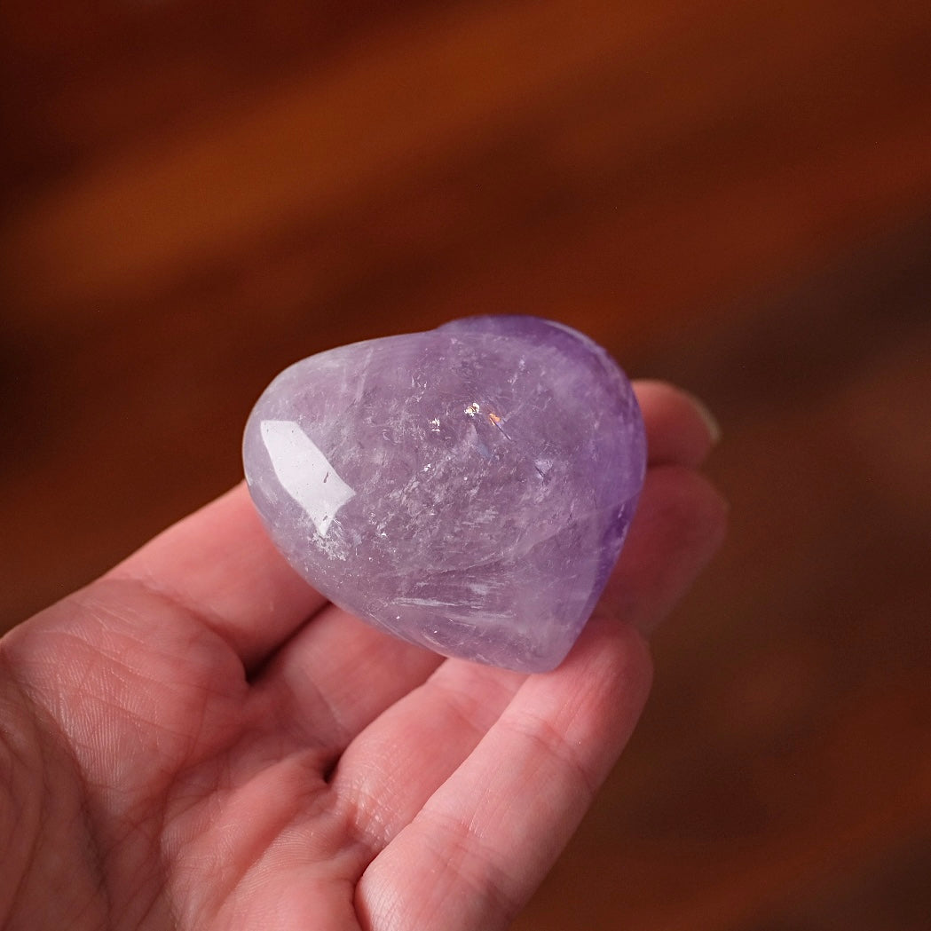 Gemmy Amethyst Heart | Amethyst Crystal Heart