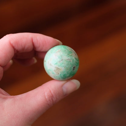 Rare Variscite Sphere | Green Variscite Crystal Sphere