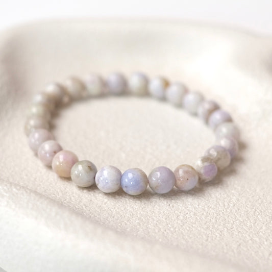 Hackmanite Bracelet | UV Reactive Crystal Stretch Bracelet