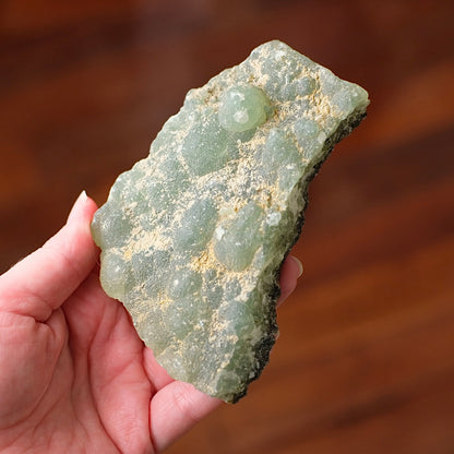 Prehnite Specimen | Large Prehnite Natural Crystal Cluster