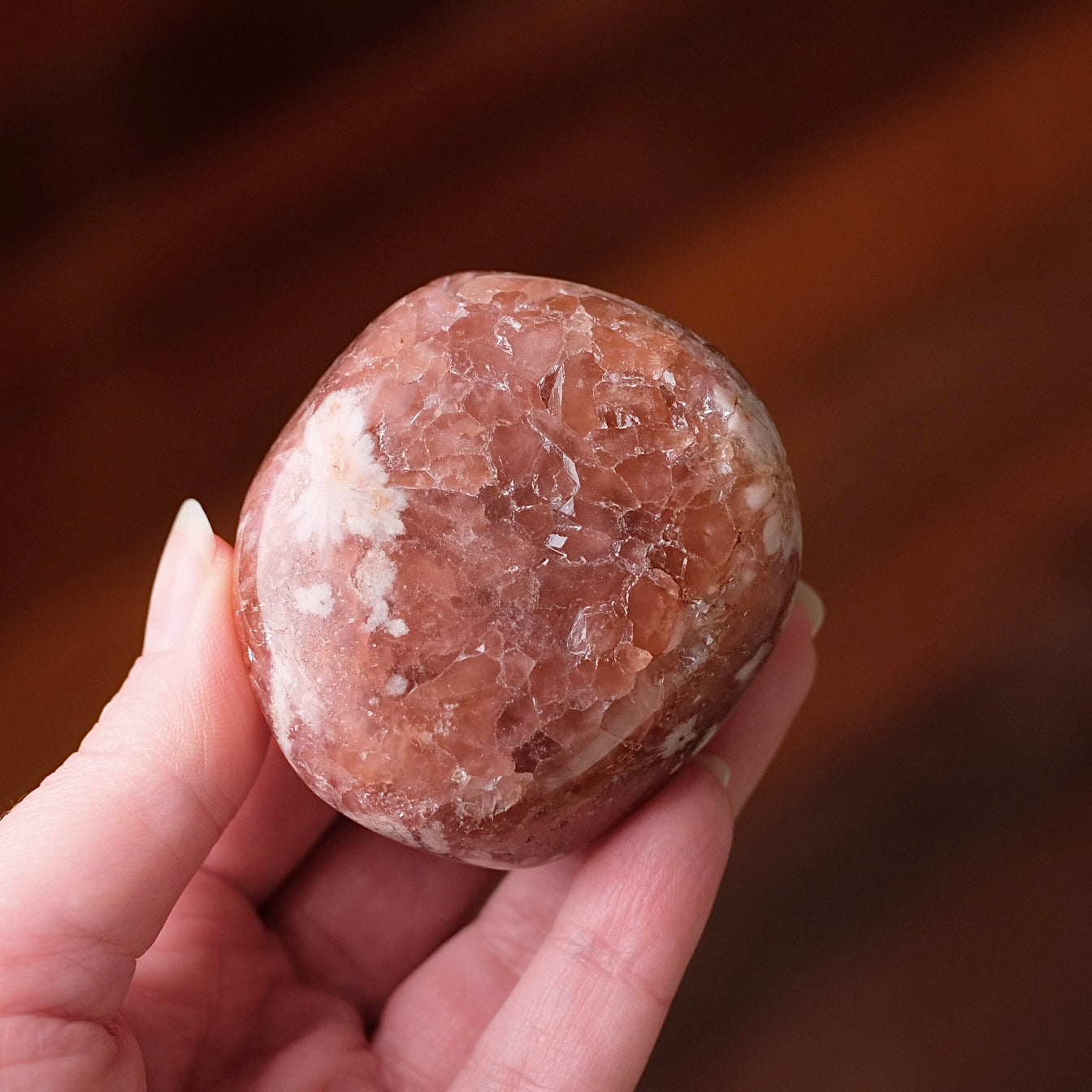 Raspberry Pink Amethyst | Polished Pink Amethyst Crystal Freeform 5