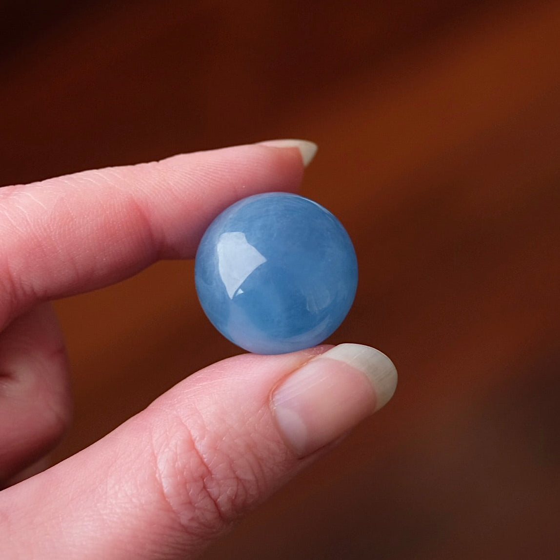 Blue Aquamarine Sphere | Aquamarine Crystal Sphere