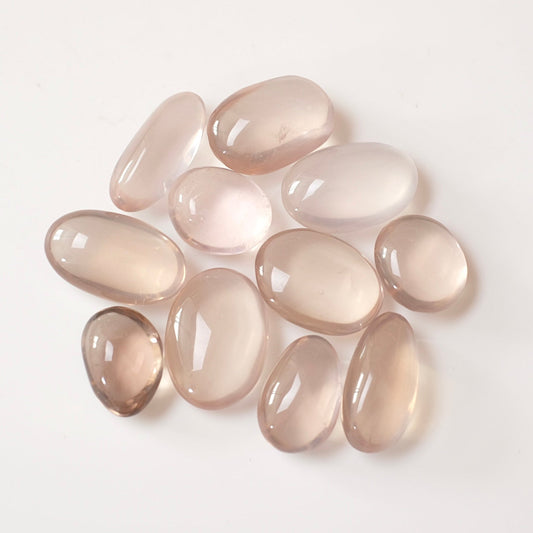 Champagne Rose Quartz | Star Rose Crystal Pocket Stones