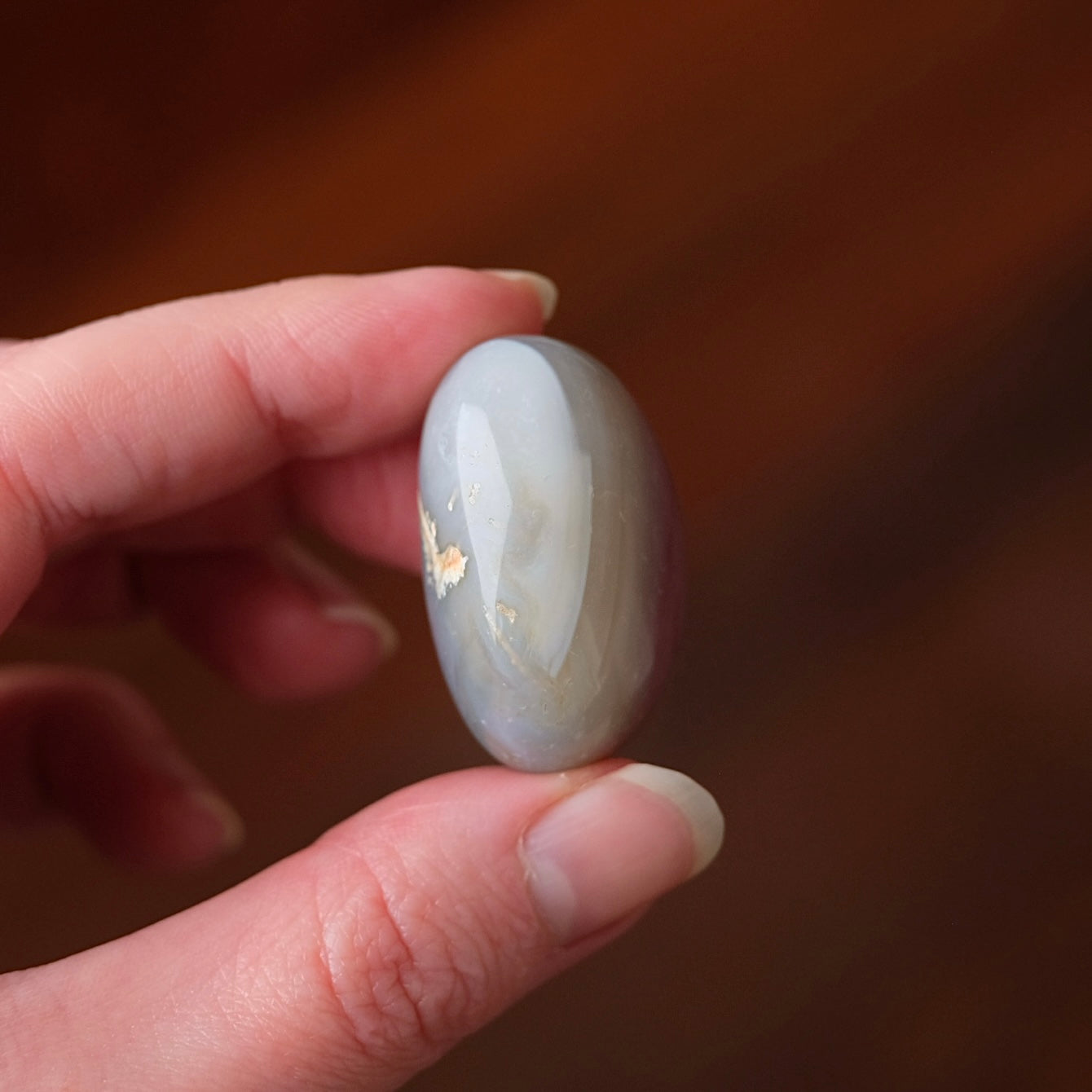 Swazi Agate Tumble | Mozambique Agate Tumbled Crystal