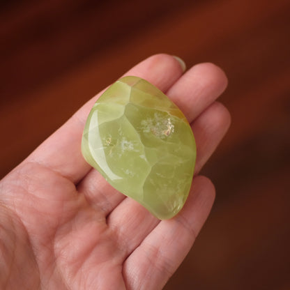 Australian Prehnite Freeform | Polished Prehnite Crystal
