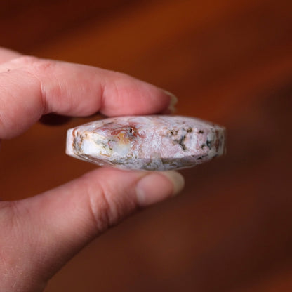 Ocean Jasper Palm | Sea Jasper Crystal Palmstone