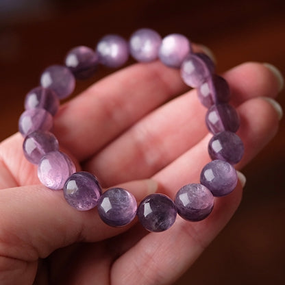 Gem Lepidolite Bracelet | High Quality Gem Lepidolite Stretch Bracelet