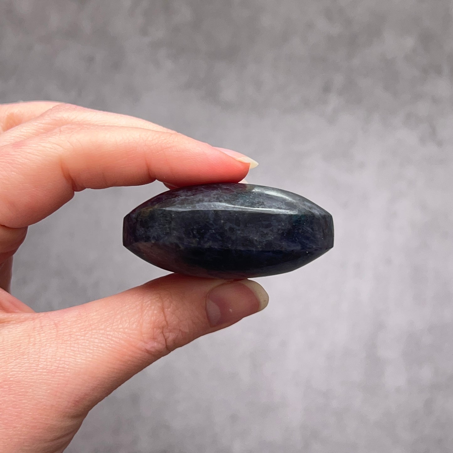 Iolite & Spinel Palm | Cordierite Crystal Palmstone