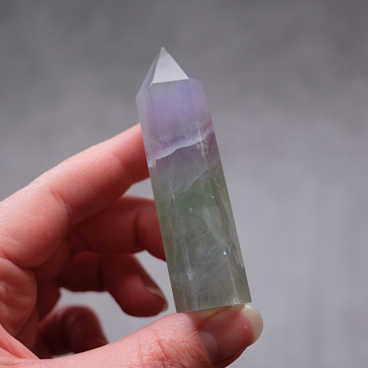 Pretty Fluorite Point | Fluorite Crystal Tower