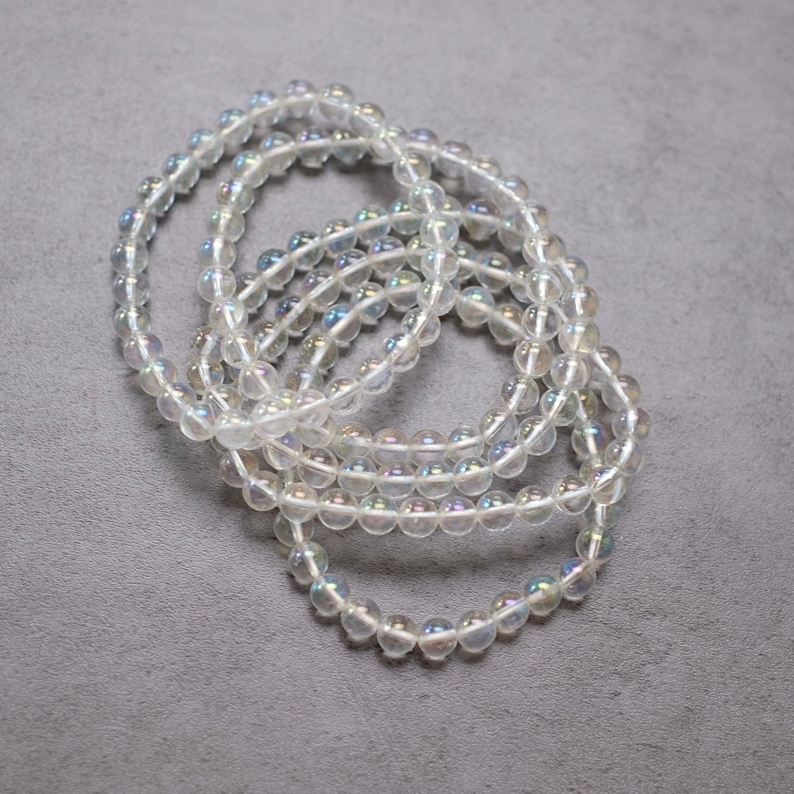 Angel Aura Quartz Bracelet | Crystal Stretch Bracelet