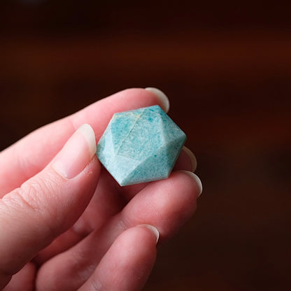 Amazonite Hexagon | Crystal Jewel | Star of David