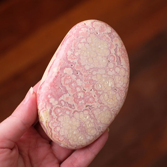 Rhodochrosite Freeform | Polished Rhodochrosite Crystal F