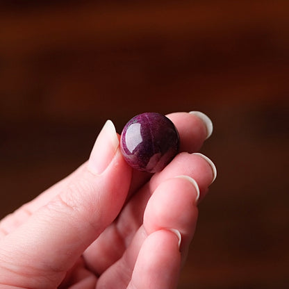 Natural Ruby Sphere | Ruby Zoisite Crystal Sphere