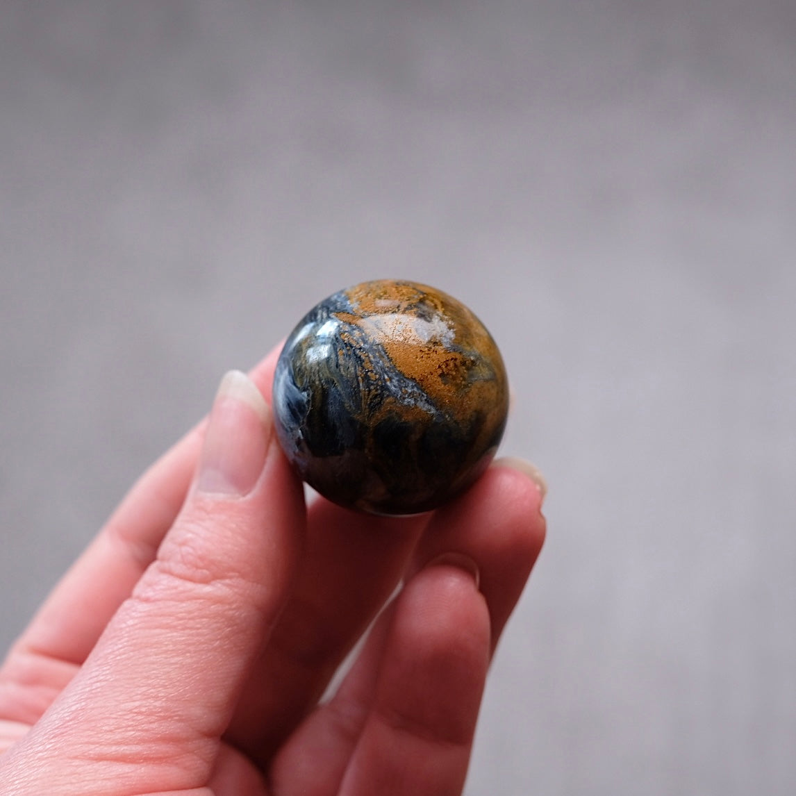 Pietersite Crystal Sphere | Rare Pietersite Sphere