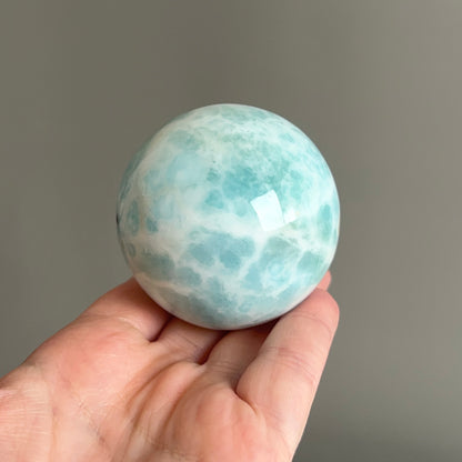 Blue Aragonite Sphere | Polished Aragonite Crystal Sphere