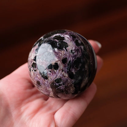Purple Charoite Sphere | Charoite Crystal Sphere