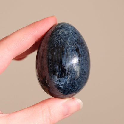 Rare Russian Rhodusite Egg | Dianite Crystal Egg Carving