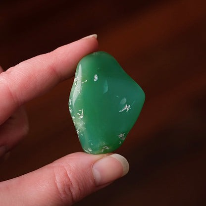 Australian Chrysoprase Freeform | Polished Chrysoprase Crystal