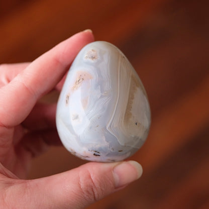 Agate Egg | Dendritic Agate Crystal Egg