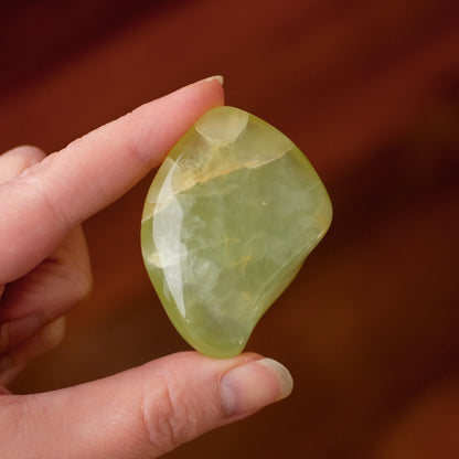 Australian Prehnite Freeform | Polished Prehnite Crystal