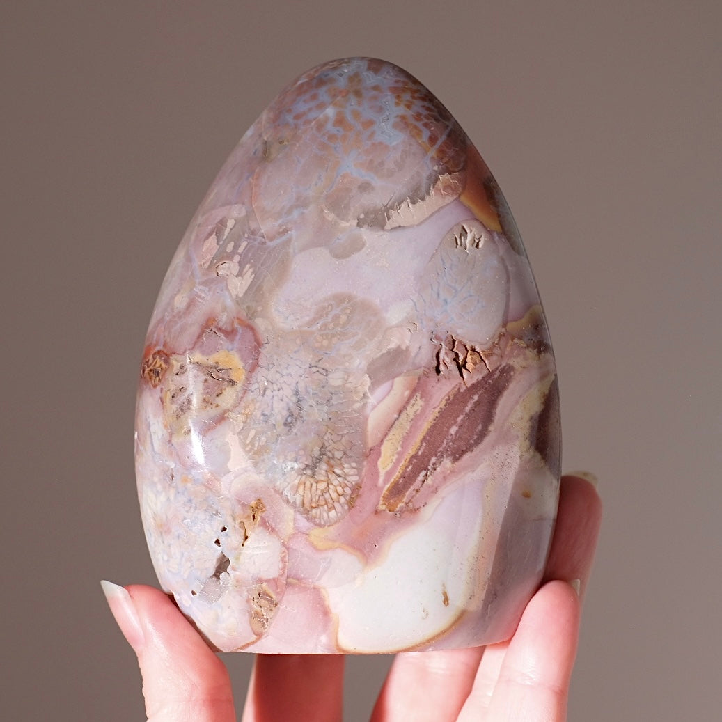 Pink Ibis Jasper Freeform | Brecciated Jasper Polished Freeform