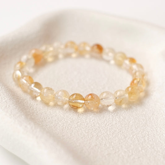 Citrine Bracelet | Gemmy Citrine Crystal Bracelet