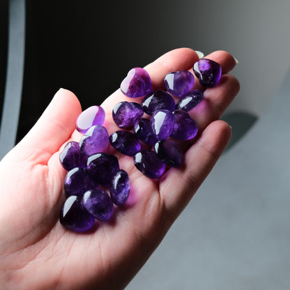 Gemmy Amethyst Hearts | Crystal Mini Heart