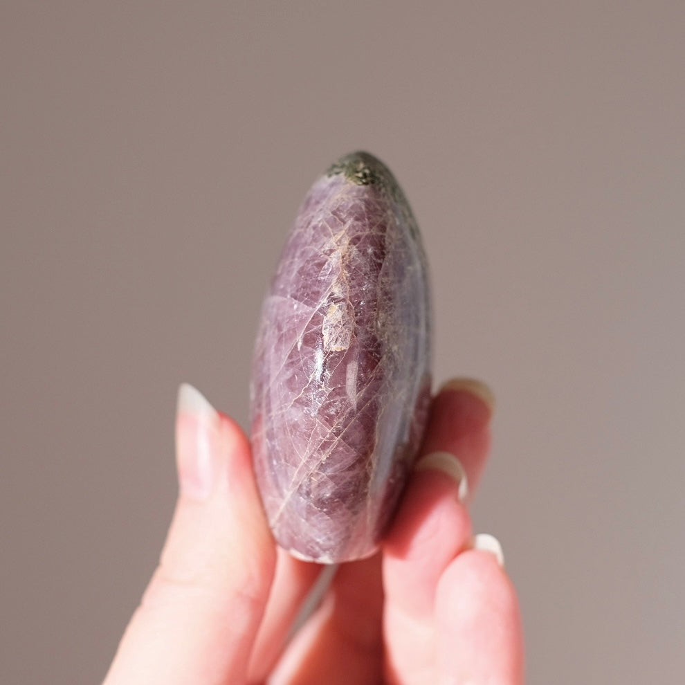 Purple Anhydrite Freeform | Polished Crystal Freeform