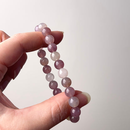Rose Quartz Bracelet | Crystal Stretch Bracelet