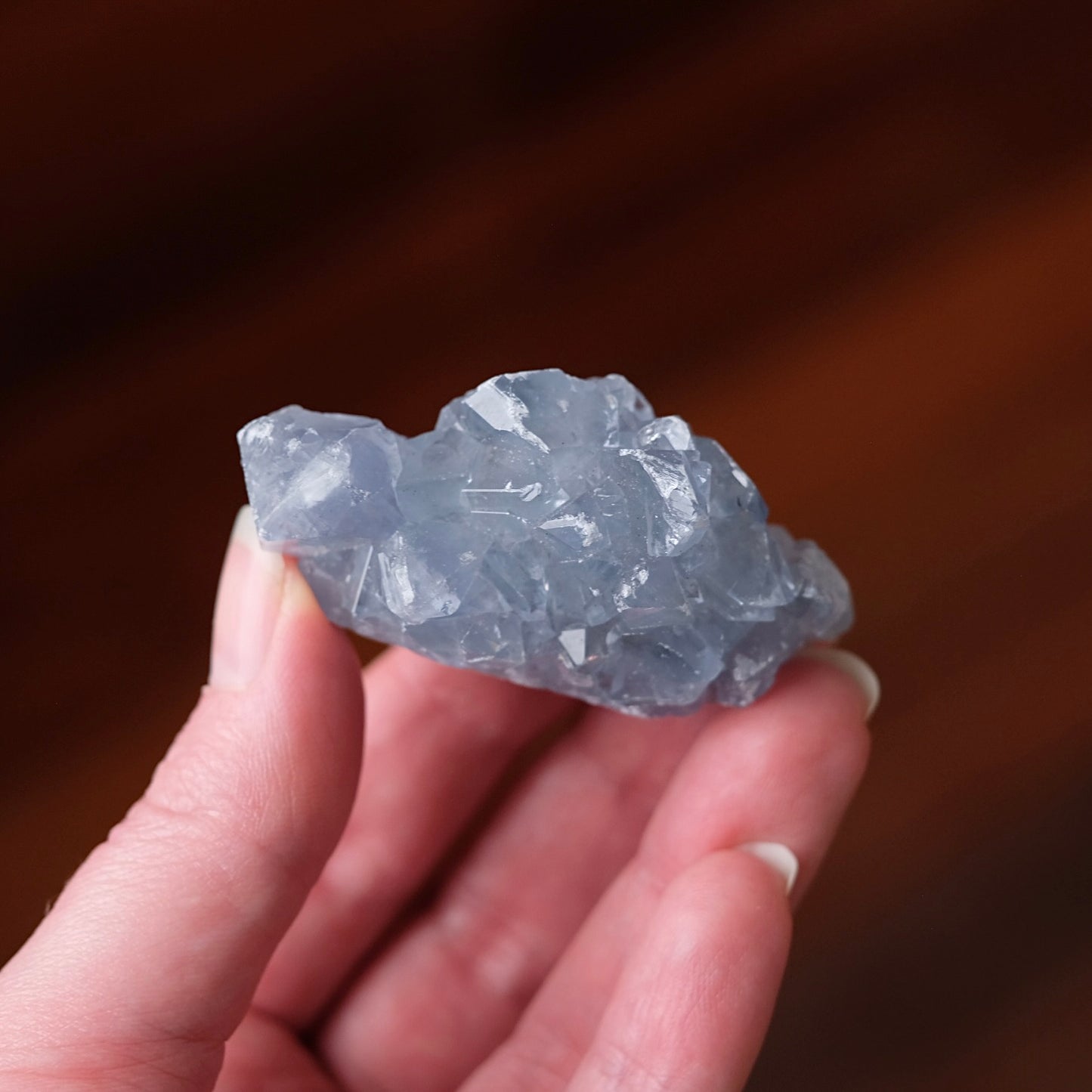 Blue Celestite Cluster | Celestine Crystal Specimen