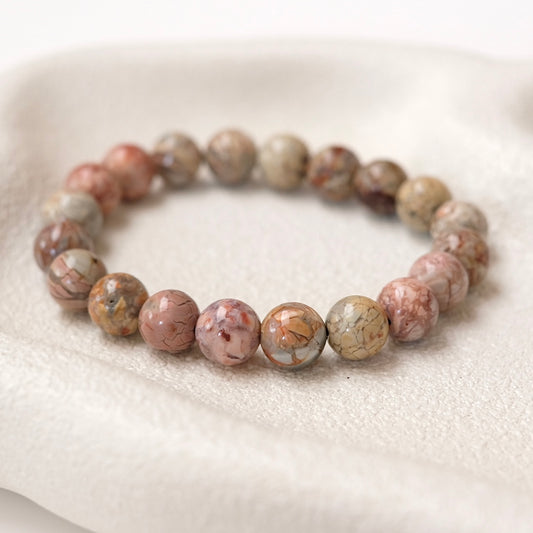 Ibis Jasper Bracelet | Brecciated Jasper Crystal Bracelet