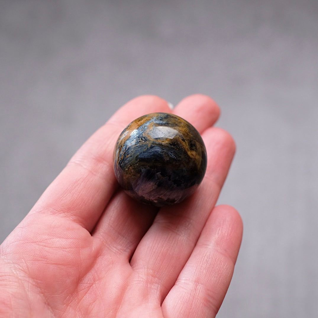 Pietersite Crystal Sphere | Rare Pietersite Sphere