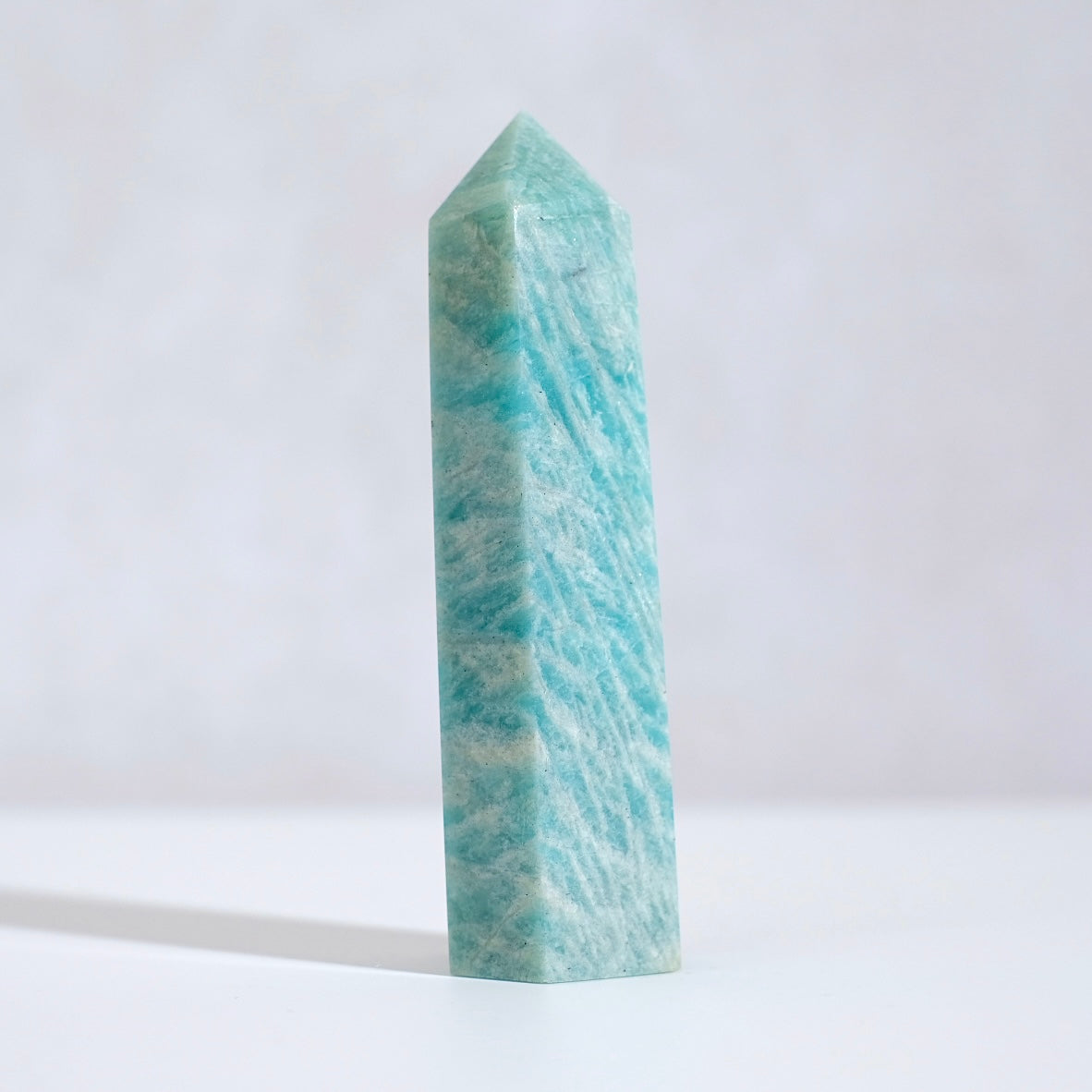 Amazonite Point | Pretty Amazonite Crystal Tower